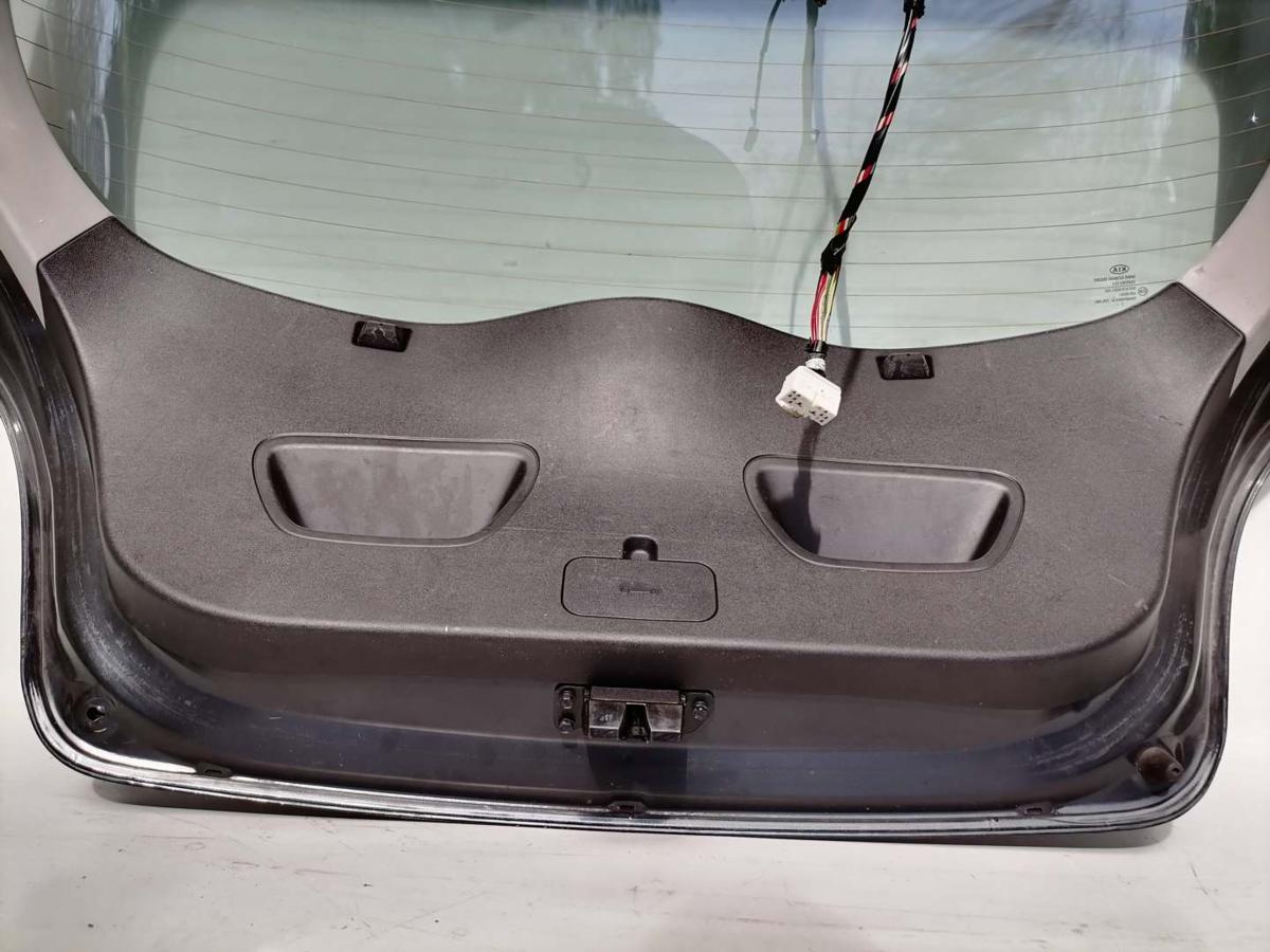 Kia Ceed ED original Heckklappe mit Heckscheibe 1K Black Perl Fließheck Bj.2009